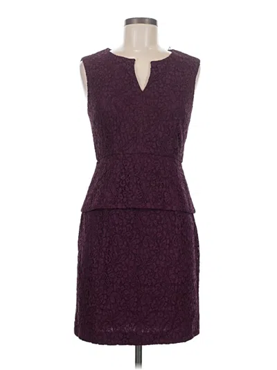 Pre-owned Adrianna Papell Cocktail Dress In Purple