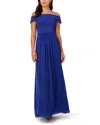 Shop Adrianna Papell Crepe Chiffon Gown