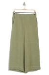 Adrianna Papell Crinkle Top Stitch Pants