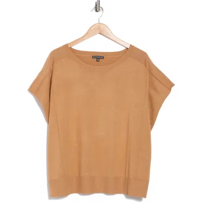 Adrianna Papell Exposed Seam Sweater In Multi