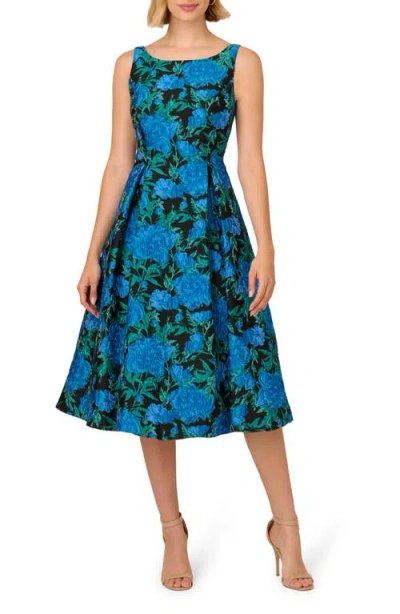 ankle length slip dress A-Line Evening Gown Elegant Jacquard Floral Dress Prom Floor Length Sl main image 0