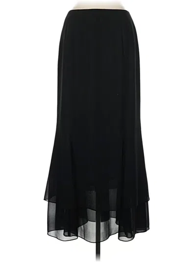Pre-owned Adrianna Papell Formal Skirt In Black