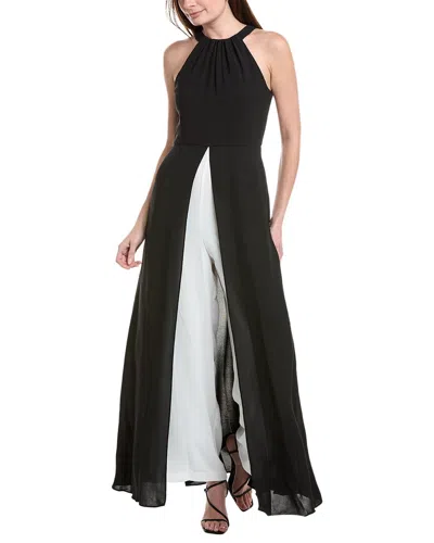 Adrianna Papell Gown In Black