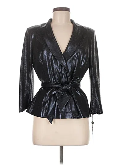 Pre-owned Adrianna Papell Jacket In Black