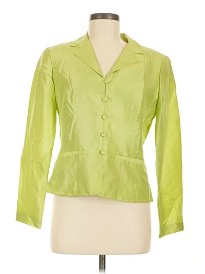Pre-owned Adrianna Papell Jacket In Green
