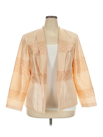 Pre-owned Adrianna Papell Jacket In Ivory