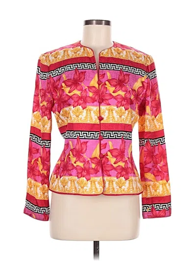 Pre-owned Adrianna Papell Jacket In Pink