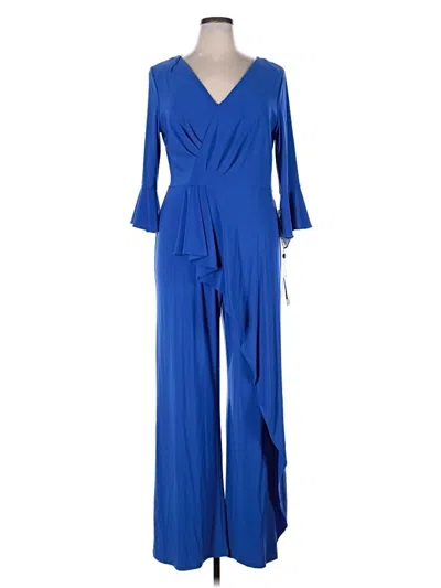Adrianna Papell Jumpsuit In Blue