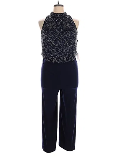 Adrianna Papell Jumpsuit In Blue