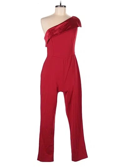 Pre-owned Adrianna Papell Jumpsuit In Red