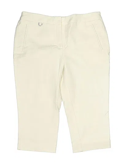 Pre-owned Adrianna Papell Khaki Shorts In White