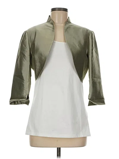 Pre-owned Adrianna Papell Kimono In Silver