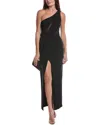 Adrianna Papell Maxi Dress In Black