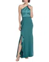 Adrianna Papell Mermaid Maxi Dress In Green