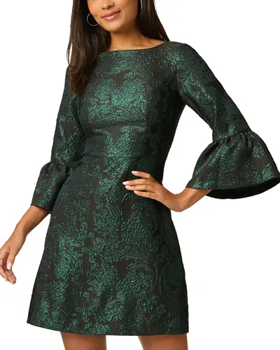 Adrianna Papell Metallic Jacquard Dress In Multi
