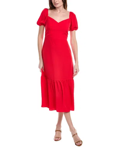 ADRIANNA PAPELL MIDI DRESS