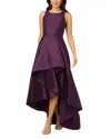 Adrianna Papell High-low Mikado Gown