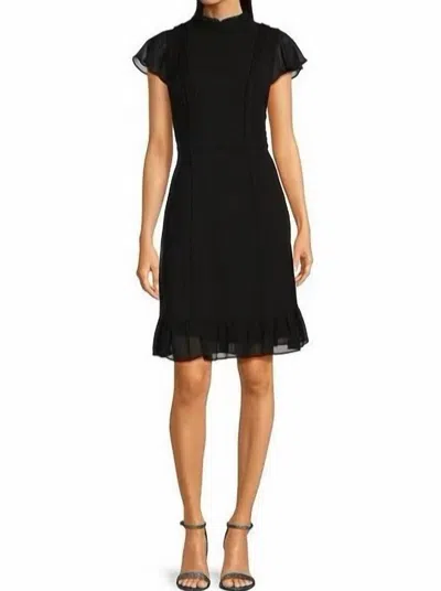 Adrianna Papell Ap1d102566 Short Cocktail Homecoming Dress In Black