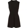 Adrianna Papell Peplum Romper In Black