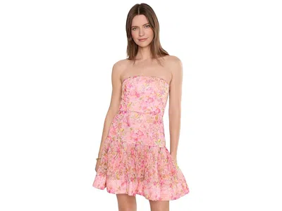 Adrianna Papell Printed Short Dress Women's Dress Pink Multi2: 10