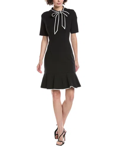 Adrianna Papell Shift Dress In Black