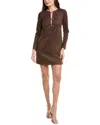 Adrianna Papell Shift Dress In Brown