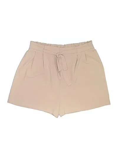 Pre-owned Adrianna Papell Shorts In Tan