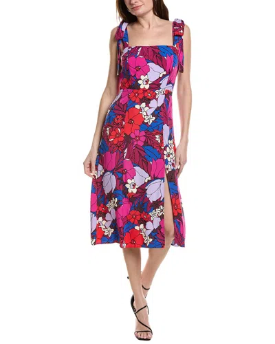 Adrianna Papell Sleeveless Maxi Dress In Multi