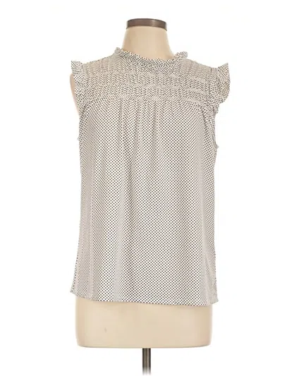 Adrianna Papell Sleeveless T-shirt In Gray