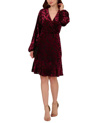 ADRIANNA PAPELL ADRIANNA PAPELL SOFT SKIRT MINI DRESS