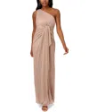 Adrianna Papell Stardust Womens Metallic Long Evening Dress