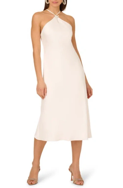 Adrianna Papell Stretch Satin Slipdress
