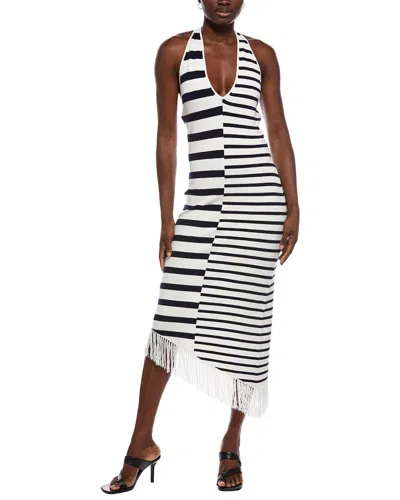 Adrianna Papell Sweater Knit Midi Dress In Multi