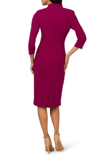 Adrianna Papell Tie Front Sheath Dress
