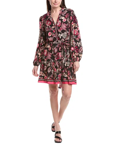 Adrianna Papell Tie Waist Mini Dress