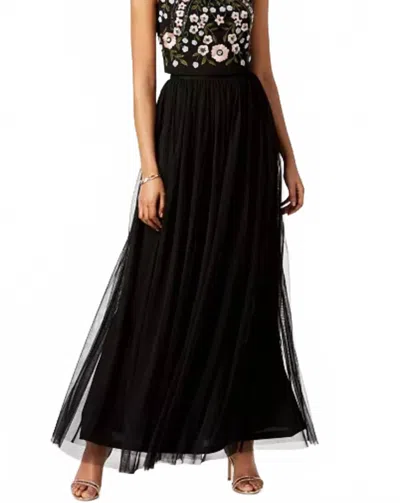 Adrianna Papell Two Piece Sequined Evening Dress In Black Multi