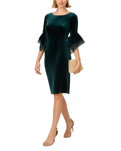 ADRIANNA PAPELL VELVET DRESS
