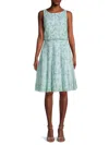 ADRIANNA PAPELL WOMEN'S EMBELLISHED A-LINE DRESS