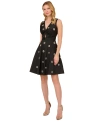 ADRIANNA PAPELL WOMEN'S EMBELLISHED FIT & FLARE DRESS