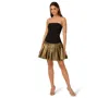 Adrianna Women's Strapless Drop-waist Minidress In Multi