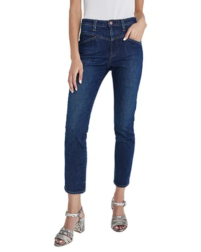 Adriano Goldschmeid Ag Jeans Isabelle X Serene Night Slim Jean In Blue