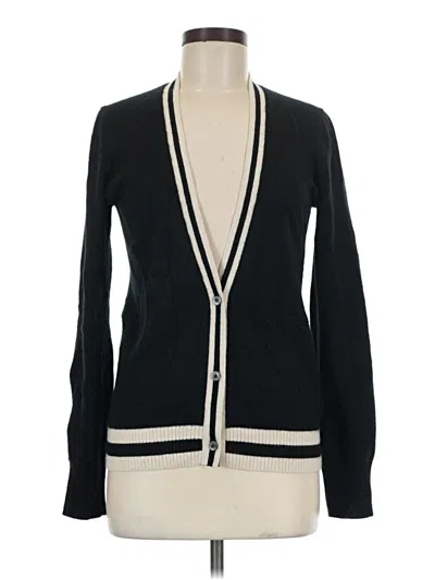Pre-owned Adriano Goldschmied Cardigan Sweater In Black