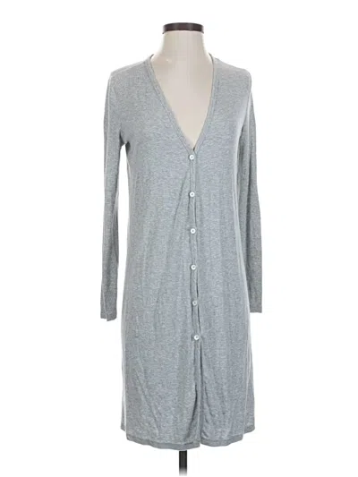 Pre-owned Adriano Goldschmied Cardigan Sweater In Gray