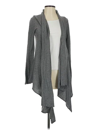 Pre-owned Adriano Goldschmied Cardigan Sweater In Gray