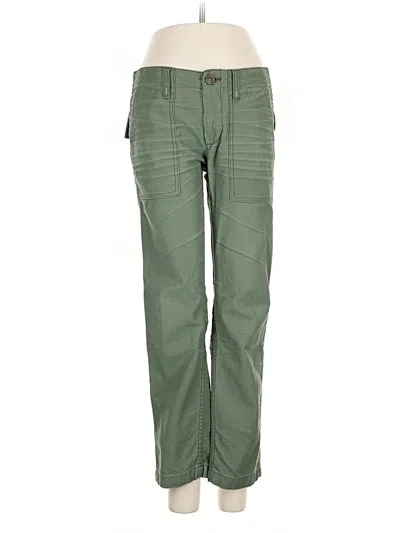 Pre-owned Adriano Goldschmied Cargo Pants In Green