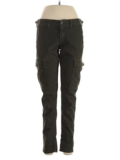 Pre-owned Adriano Goldschmied Cargo Pants In Green