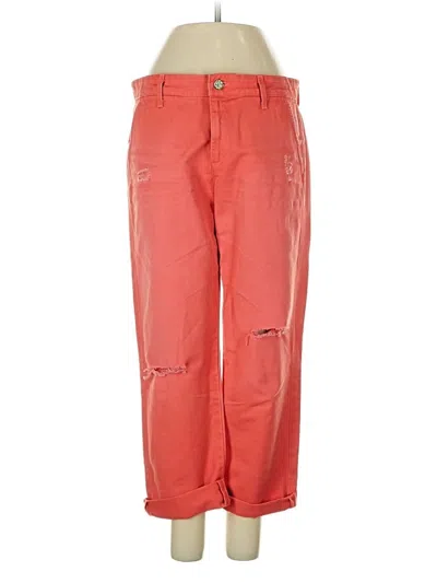 Pre-owned Adriano Goldschmied Cargo Pants In Orange
