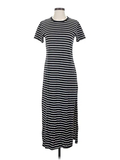 Pre-owned Adriano Goldschmied Casual Dress In Black