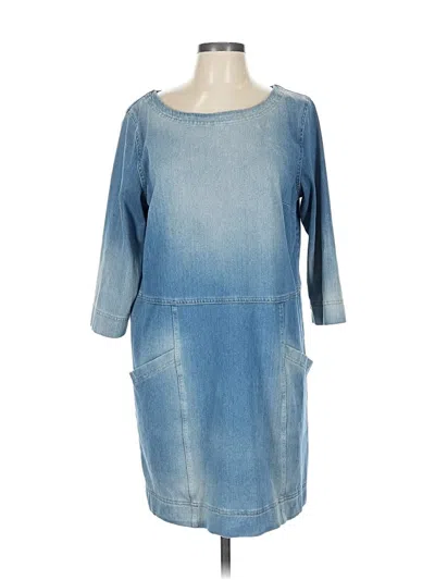 Pre-owned Adriano Goldschmied Casual Dress In Blue