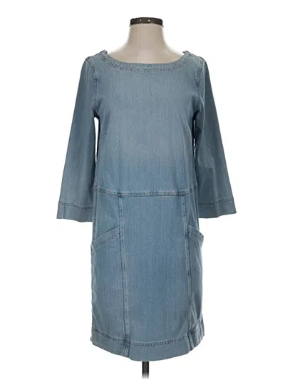 Pre-owned Adriano Goldschmied Casual Dress In Blue
